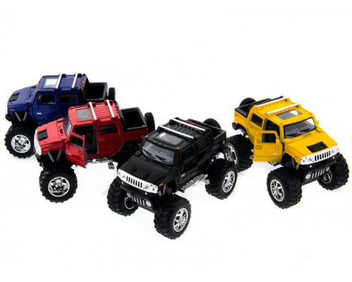 Машина Kinsmart 1:40 Haммer H2 (off road) инерция (1/12шт.) б/к