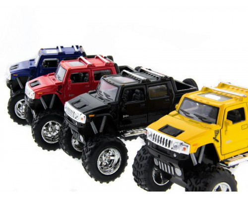 Машина Kinsmart 1:40 Haммer H2 (off road) инерция (1/12шт.) б/к