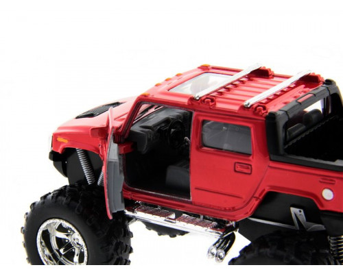 Машина Kinsmart 1:40 Haммer H2 (off road) инерция (1/12шт.) б/к