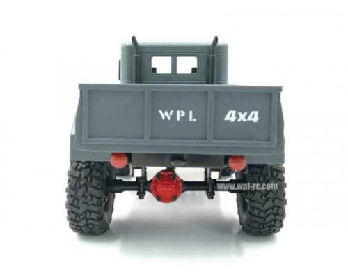 Радиоуправляемая машина WPL военный грузовик (серый) 4WD 2.4G 1/16 KIT