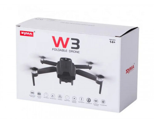 Радиоуправляемый квадрокоптер Syma W3  brushless с камерой 2.7K FPV по WiFi, барометр, GPS, 2.4G RTF