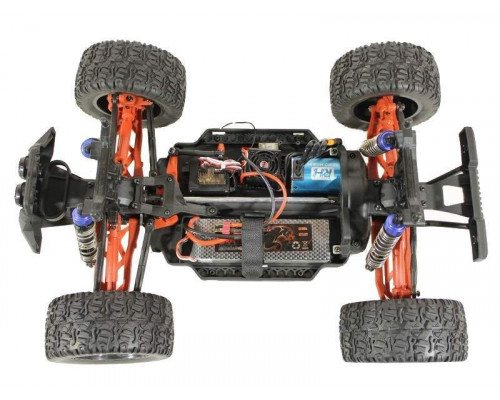 Радиоуправляемый монстр Remo Hobby MMAX Brushless UPGRADE (синий) 4WD 2.4G 1/10 RTR