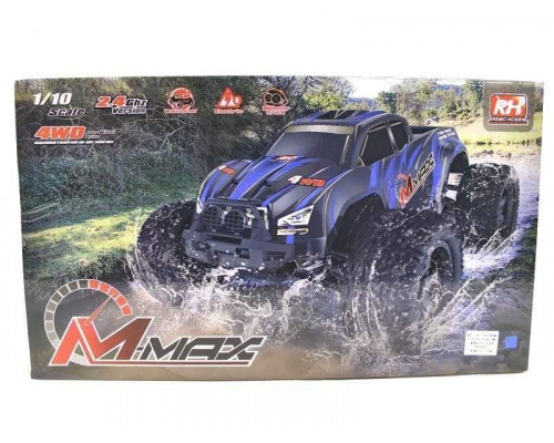 Радиоуправляемый монстр Remo Hobby MMAX Brushless UPGRADE (синий) 4WD 2.4G 1/10 RTR