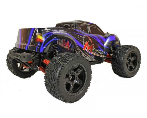 Радиоуправляемый монстр Remo Hobby MMAX Brushless UPGRADE (синий) 4WD 2.4G 1/10 RTR