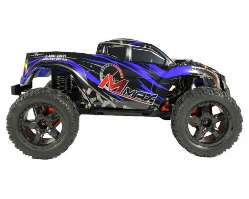 Радиоуправляемый монстр Remo Hobby MMAX Brushless UPGRADE (синий) 4WD 2.4G 1/10 RTR