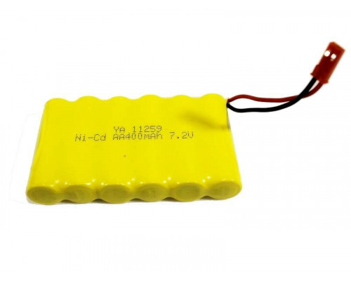 Аккумулятор Ni-Cd 400mAh, 7.2V, JST для Huina 1550