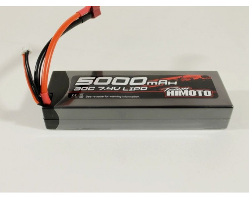 Аккумулятор Li-Po Himoto 5000mAh, 7,4V, 30C, T‐plug