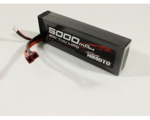 Аккумулятор Li-Po Himoto 5000mAh, 7,4V, 30C, T‐plug