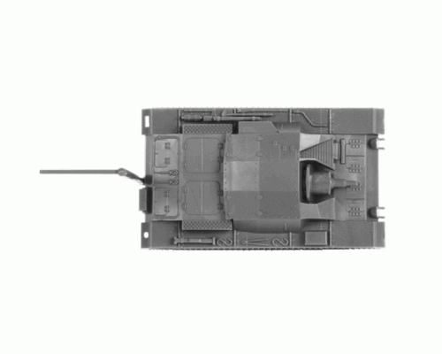 Сборная модель ZVEZDA Немецкое штурмовое орудие Stug-III Ausf.B, 1/100