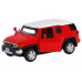 Машина АВТОПАНОРАМА Toyota FJ Cruiser, красный, 1/43, инерция, в/к 17,5*12,5*6,5 см