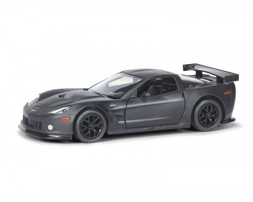 Машина Ideal 1:30-39 Chevrolet Corvette C6.R (черн. матов.)