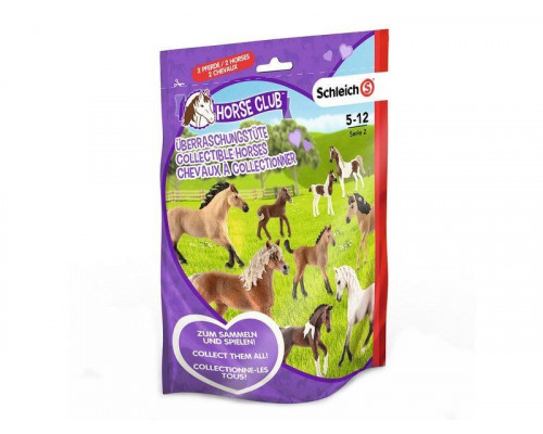 Фигурка Schleich Пакетик-сюрприз с 2 фигурками Horse Club Serie 2