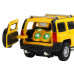 Машина АВТОПАНОРАМА Hummer H3, желтый, 1/32, свет, звук, инерция, в/к 17,5*13,5*9 см