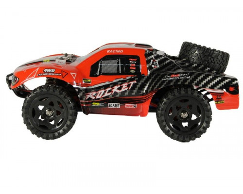 Радиоуправляемый шорт-корс Remo Hobby Rocket Brushless UPGRADE V2.0 (красный) 4WD 2.4G 1/16 RTR