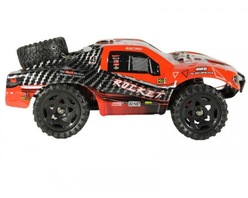 Радиоуправляемый шорт-корс Remo Hobby Rocket Brushless UPGRADE V2.0 (красный) 4WD 2.4G 1/16 RTR