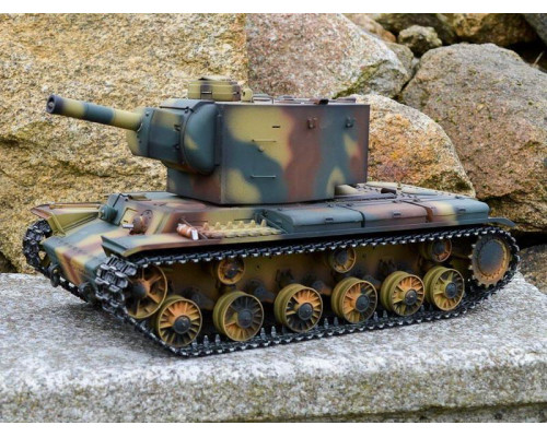 P/У танк Torro KV-2 1/16  2.4G, зеленый, ИК-пушка