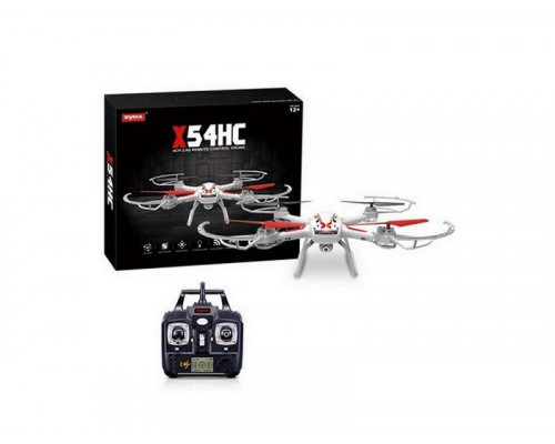 Р/У квадрокоптер Syma X54HC HD видео 4Gb, барометр 2.4G RTF