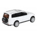 Машина АВТОПАНОРАМА Mitsubishi Pajero 4WD Tubro, белый, 1/33, свет, звук, в/к 17,5*13,5*9 см