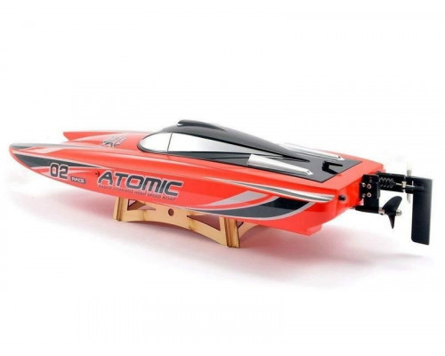 Радиоуправляемый катамаран Volantex RC ATOMIC 700 красный Brushless 2.4G LiPo RTR