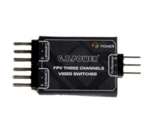 Переключатель видео сигнала G.T.Power FPV 3-Channel Video Switcher