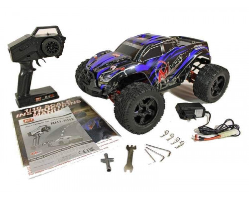 Радиоуправляемый монстр Remo Hobby MMAX UPGRADE (синий) 4WD 2.4G 1/10 RTR