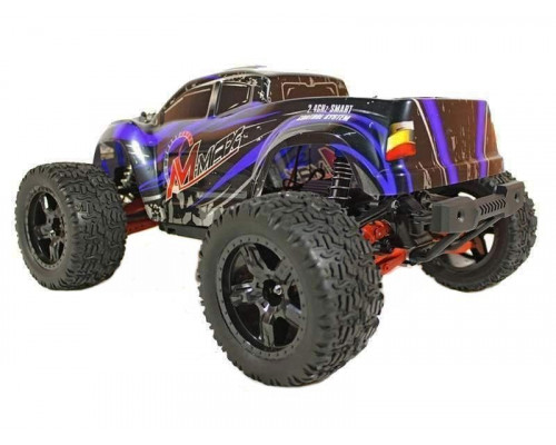 Радиоуправляемый монстр Remo Hobby MMAX UPGRADE (синий) 4WD 2.4G 1/10 RTR