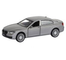 Машина "АВТОПАНОРАМА" BMW 760 LI, серый, 1/46, инерция, в/к 17,5*12,5*6,5 см