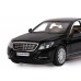 Машина АВТОПАНОРАМА Mercedes-Benz S600, черный, 1/32, свет, звук, инерция, в/к 17,5*13,5*9 см