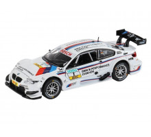 Машина "АВТОПАНОРАМА" BMW M3 DTM, белый, 1/32, свет, звук, инерция, в/к 17,5*13,5*9 см