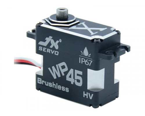 Сервомашинка цифровая JX Servo WP45 (75г/45/0.11/8.4V) бесколлекторная, влагозащищенная