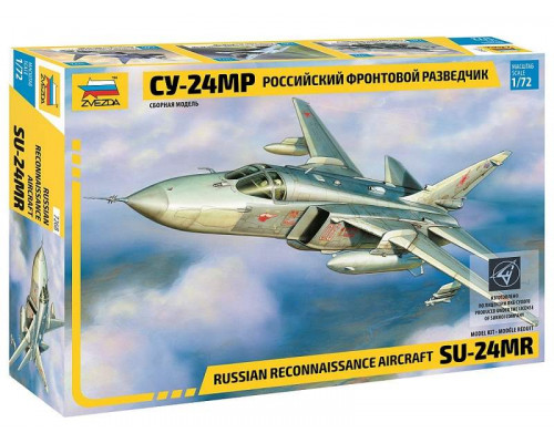 Сборная модель ZVEZDA Самолет-разведчик Су-24МР, 1/72