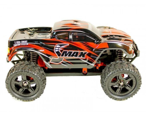 Радиоуправляемый монстр Remo Hobby SMAX Brushless UPGRADE (красный) 4WD 2.4G 1/16 RTR