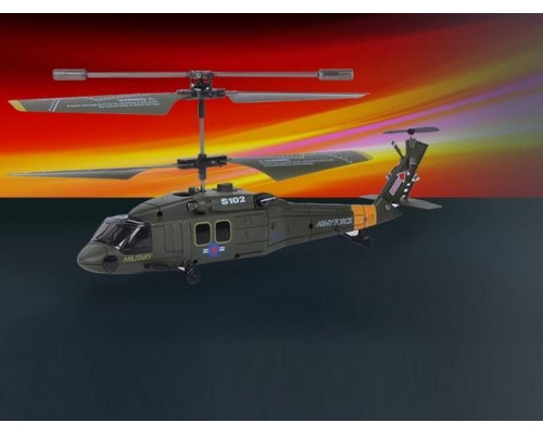 Р/У вертолет Syma S102G Gyro UH-60 Black Hawk IR RTF