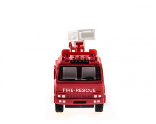 Машина Kinsmart Funny Fire Engine pull back action инерция (1/12шт.) 1:32 б/к