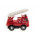 Машина Kinsmart Funny Fire Engine pull back action инерция (1/12шт.) 1:32 б/к