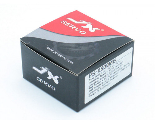 Сервомашинка аналоговая JX Servo PS-5509MG (55.6г/9.35/0.13/6V) стандартная