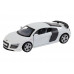 Машина АВТОПАНОРАМА Audi R8 GT, белый, 1/32, свет, звук, инерция, в/к 17,5*13,5*9 см