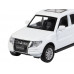 Машина АВТОПАНОРАМА Mitsubishi Pajero 4WD Tubro, белый, 1/43, инерция, в/к 17,5*12,5*6,5 см