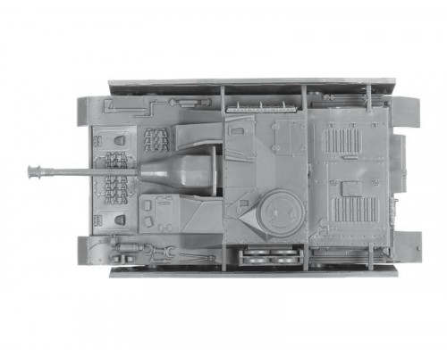 Сборная модель ZVEZDA Немецкое штурмовое орудие StuG IV, 1/100