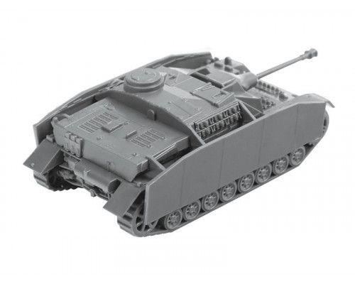 Сборная модель ZVEZDA Немецкое штурмовое орудие StuG IV, 1/100