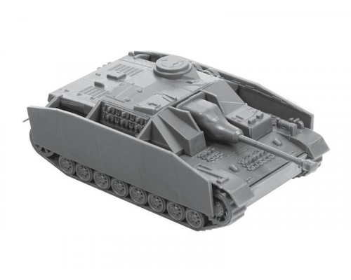 Сборная модель ZVEZDA Немецкое штурмовое орудие StuG IV, 1/100