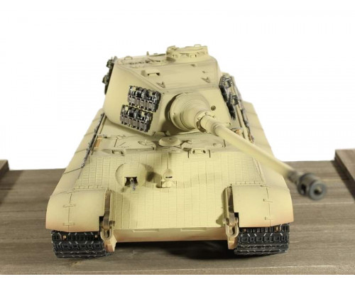 Радиоуправляемый танк Torro King Tiger, башня Henschel (Metal Edition) 1/16, ИК-пушка V3.0 2.4G RTR