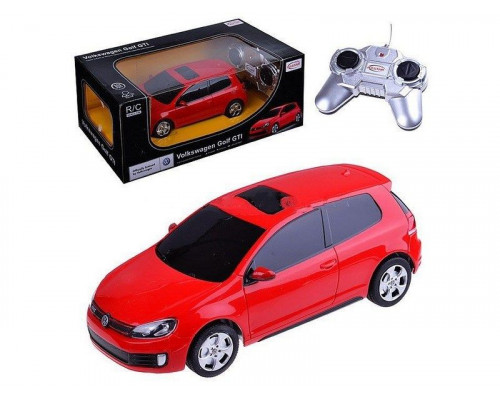 Р/У машина Rastar Volkswagen Golf GTI 1:24, цвет красный 27MHZ