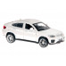 Машина АВТОПАНОРАМА BMW X6, 1/43, белый, инерция, откр. двери, в/к 17,5*12,5*6,5 см