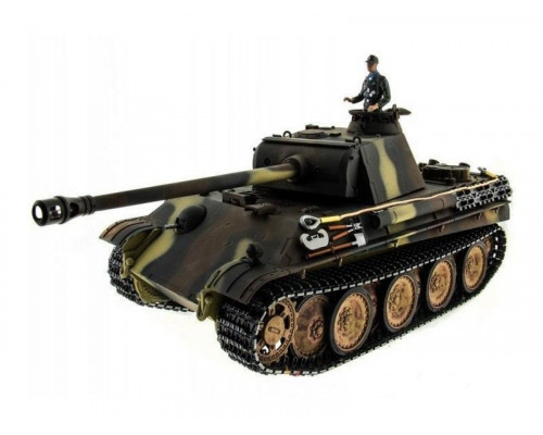 Р/У танк Taigen 1/16 Panther type G (Германия) откат ствола (для ИК боя) V3 2.4G RTR