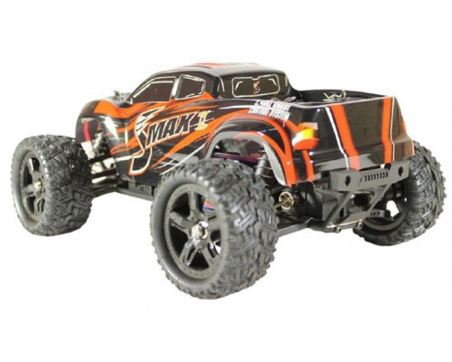 Радиоуправляемый монстр Remo Hobby SMAX Brushless V2.0 (красный) 4WD 2.4G 1/16 RTR