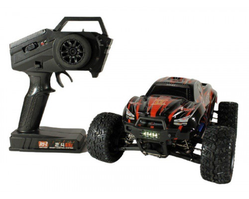 Радиоуправляемый монстр Remo Hobby SMAX Brushless V2.0 (красный) 4WD 2.4G 1/16 RTR