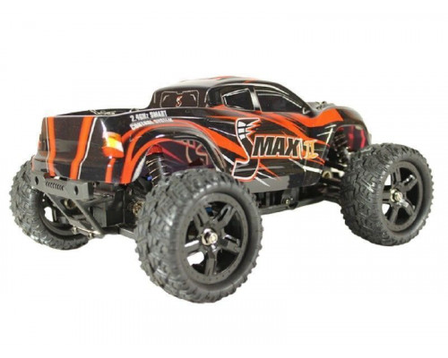 Радиоуправляемый монстр Remo Hobby SMAX Brushless V2.0 (красный) 4WD 2.4G 1/16 RTR