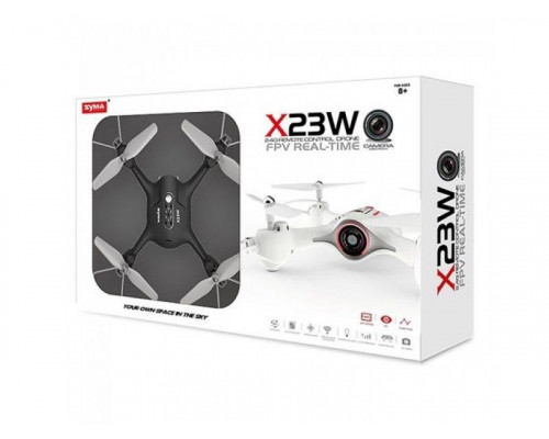 Р/У квадрокоптер Syma X23W с FPV трансляцией Wi-Fi, камера 0,3 Мп, 2.4G RTF