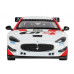 Машина АВТОПАНОРАМА Maserati Gran Turismo MC GT4, белый, 1/32, свет, звук, в/к 17,5*13,5*9 см